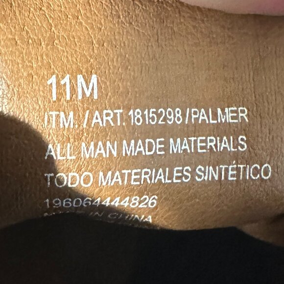 Izod Menโs Palmer Chukka Ankle Boot Size 11 Brown Memory Foam Lace Up Casual NEW - Picture 4 of 14